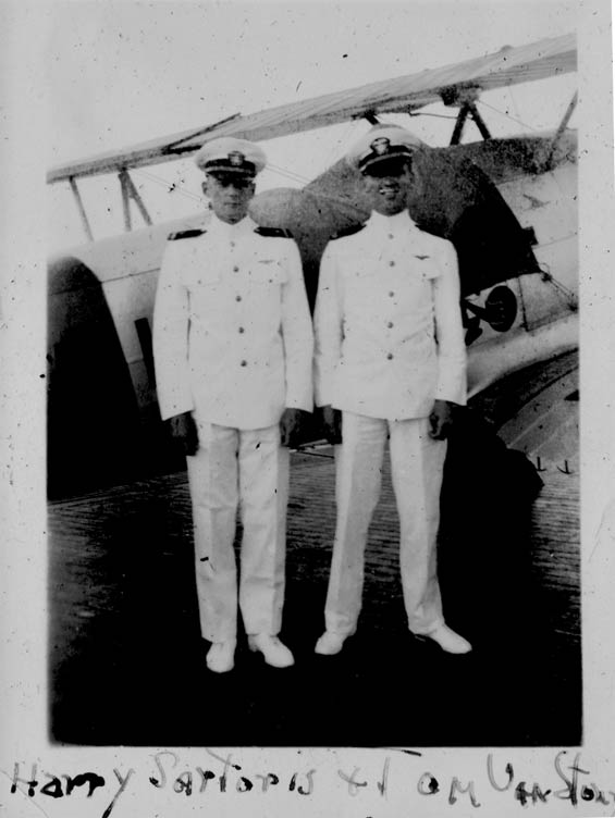 Harry Sartoris (L) & Tom VanStone, Ca. 1928-30 (Source: Barnes)
